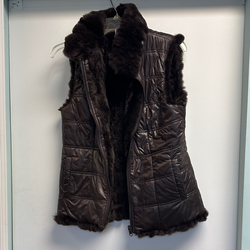 Reversible Rex Rabbit Vest